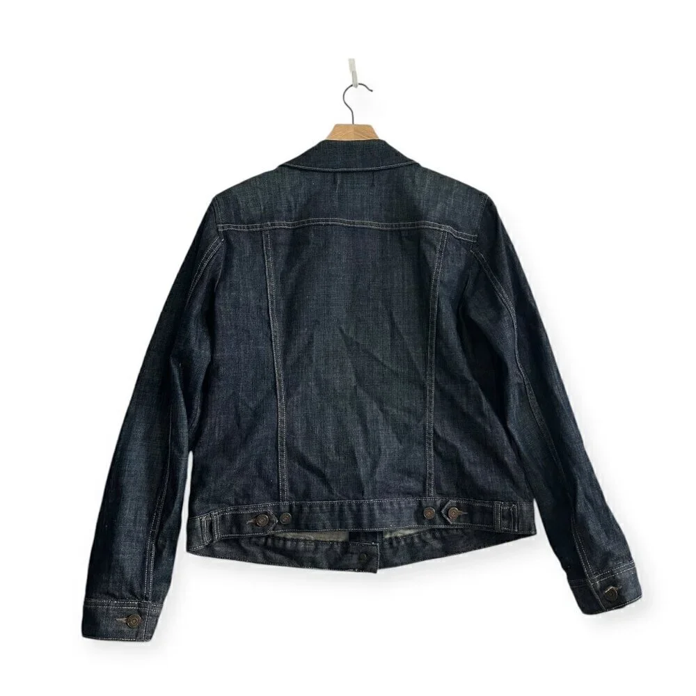 GAP Limited Edition Blue Denim Jean Jacket, Size L - Picture 2 of 12